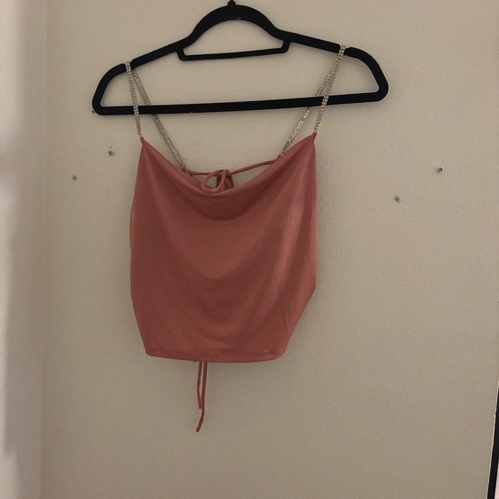 Derek Heart Peach Camisole Top